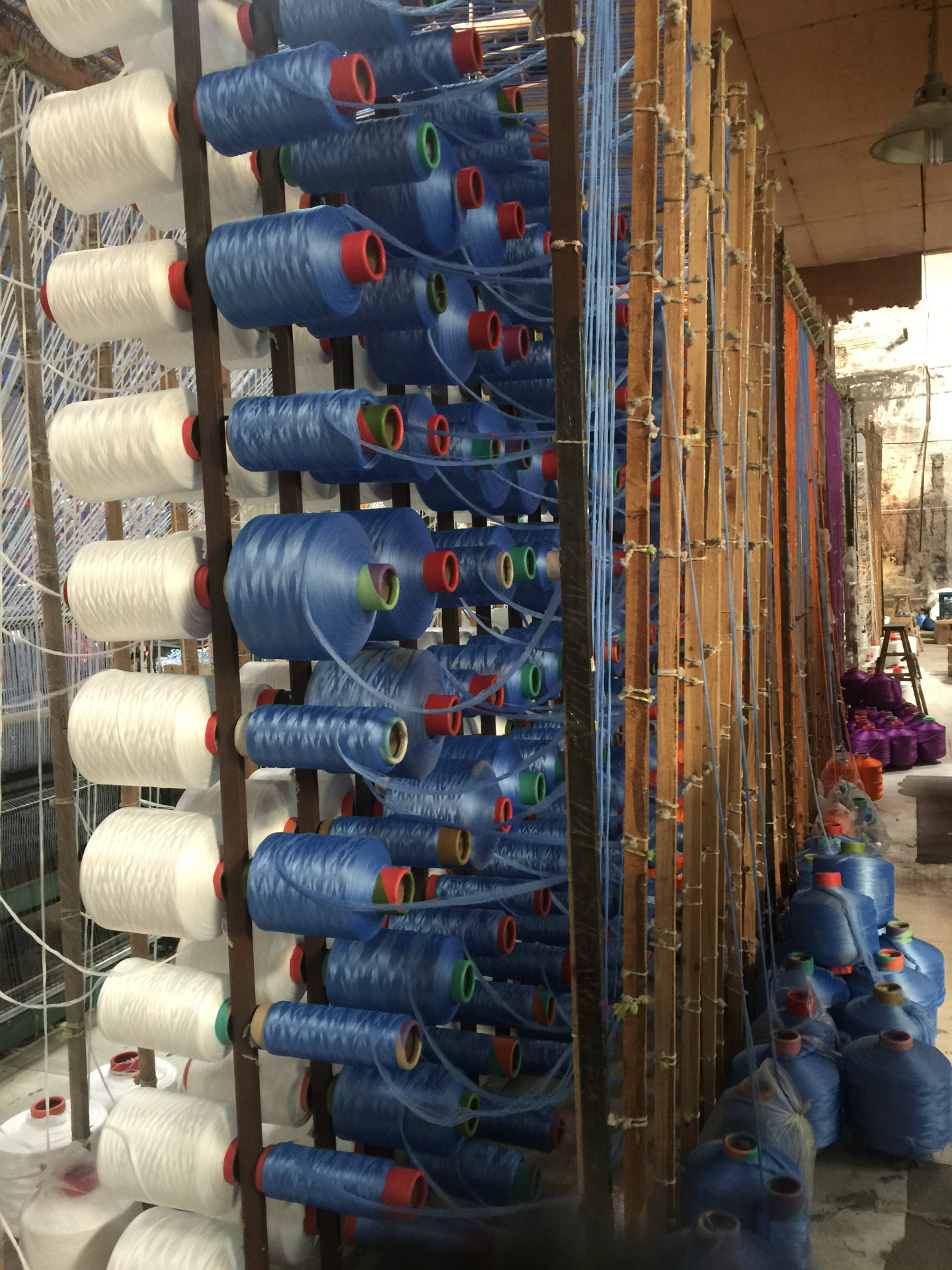 厂家供应超细纤维蜈蚣绳 交叉线 粗棉线 好神拖棉线 拖把头棉纱