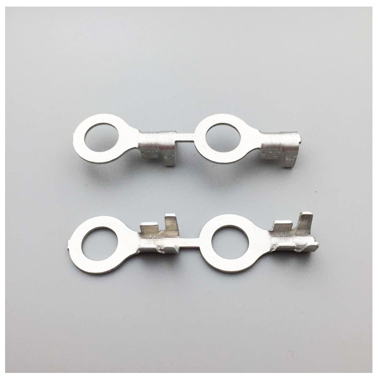 yq厂家直型r型端子 优质冲压圆环端子 内径3.2圆环端子低价批发