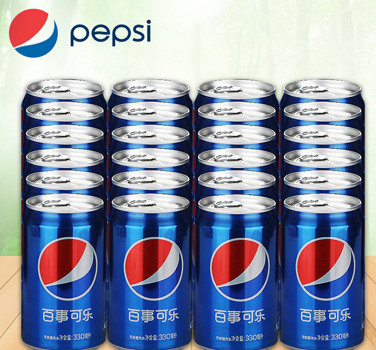 百事可乐罐装330ml24罐汽水碳酸饮料