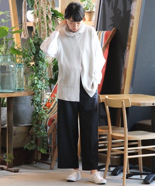 16年春季外贸原单niko甜美日系高腰显瘦宽松裤阔腿裤女长裤