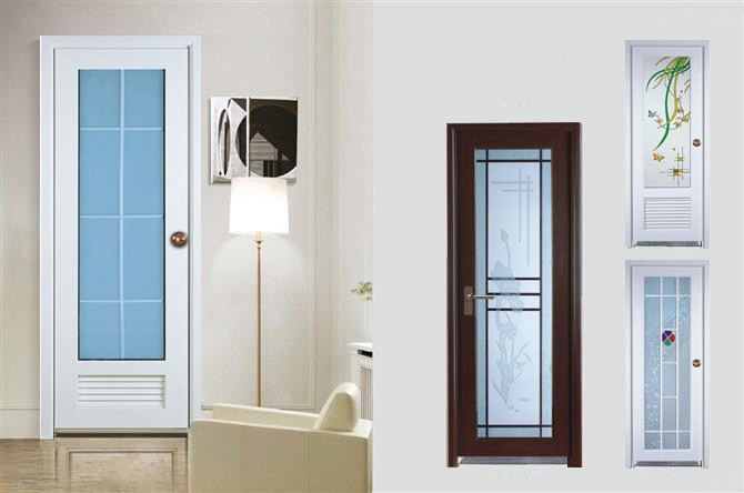 佛山厂价直销 出口 pvc卫生间门 塑料门 厕所门