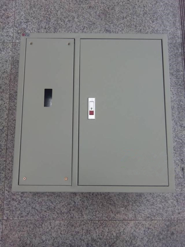 致业 电箱双层门总制加空开白色配电箱 c45 250a 3x10位 厂家直销