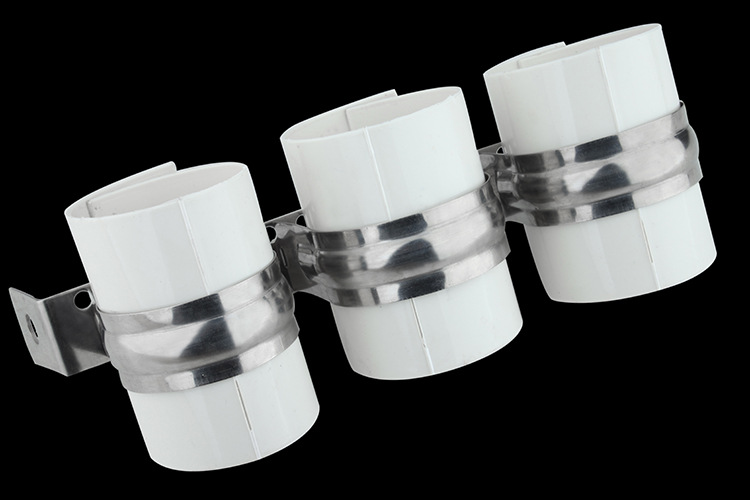 卡环支架_中央空调铜管吊卡吊夹卡码50mm不