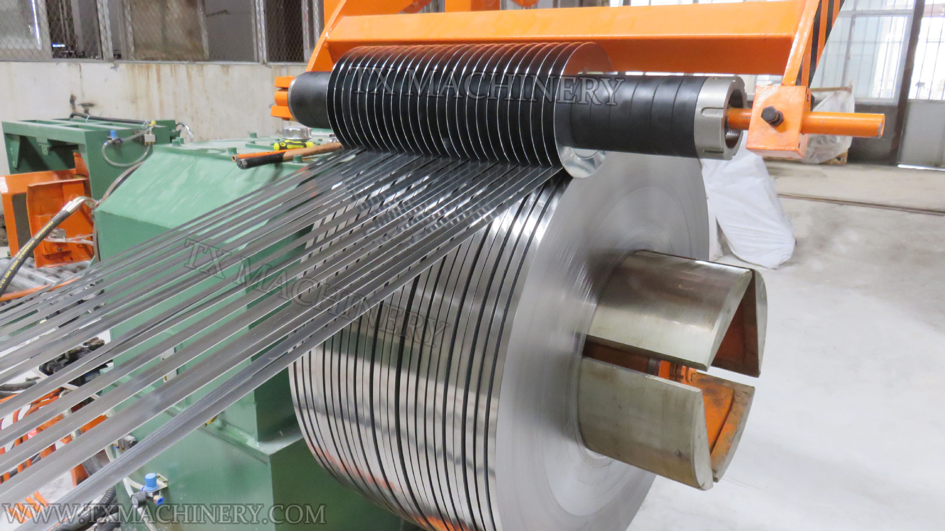 金属带材精密分条整平分条机精密分条机纵剪机组钢卷分条线