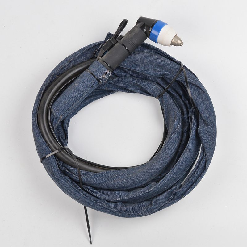 厂家直供等离子切割枪p80及配件 p80圆柄防火橡胶割枪