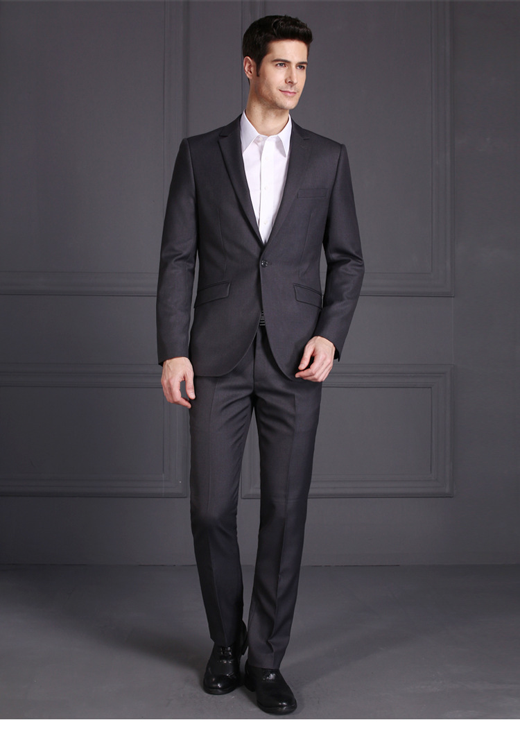 【西装男】套装商务男士西服西装修身韩版正装职业新郎结婚礼服