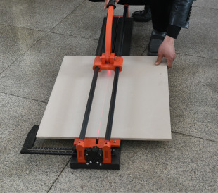 新型手动双轨瓷砖推刀 手推瓷砖切割机工程建筑工具800手动