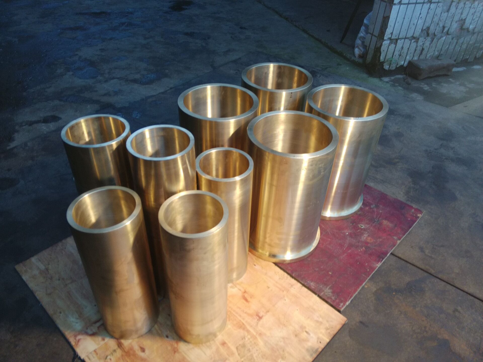 陕西数控车床加工定做锡青铜管-qsn4-4-3铜套铸造件厂家 锡青铜棒