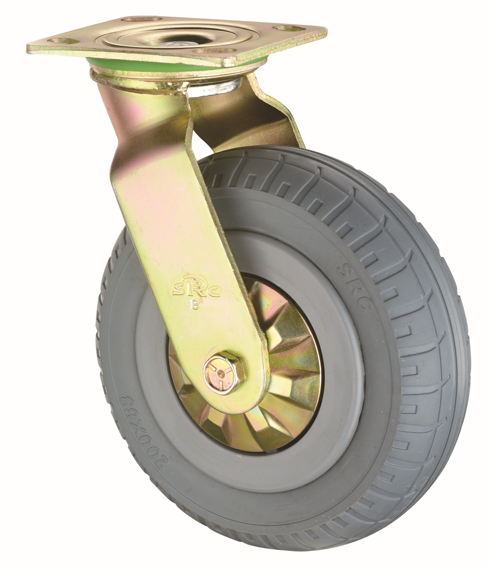 向荣脚轮 src风火万向轮 er橡胶静音轮 深圳自动化 机械设备轮子