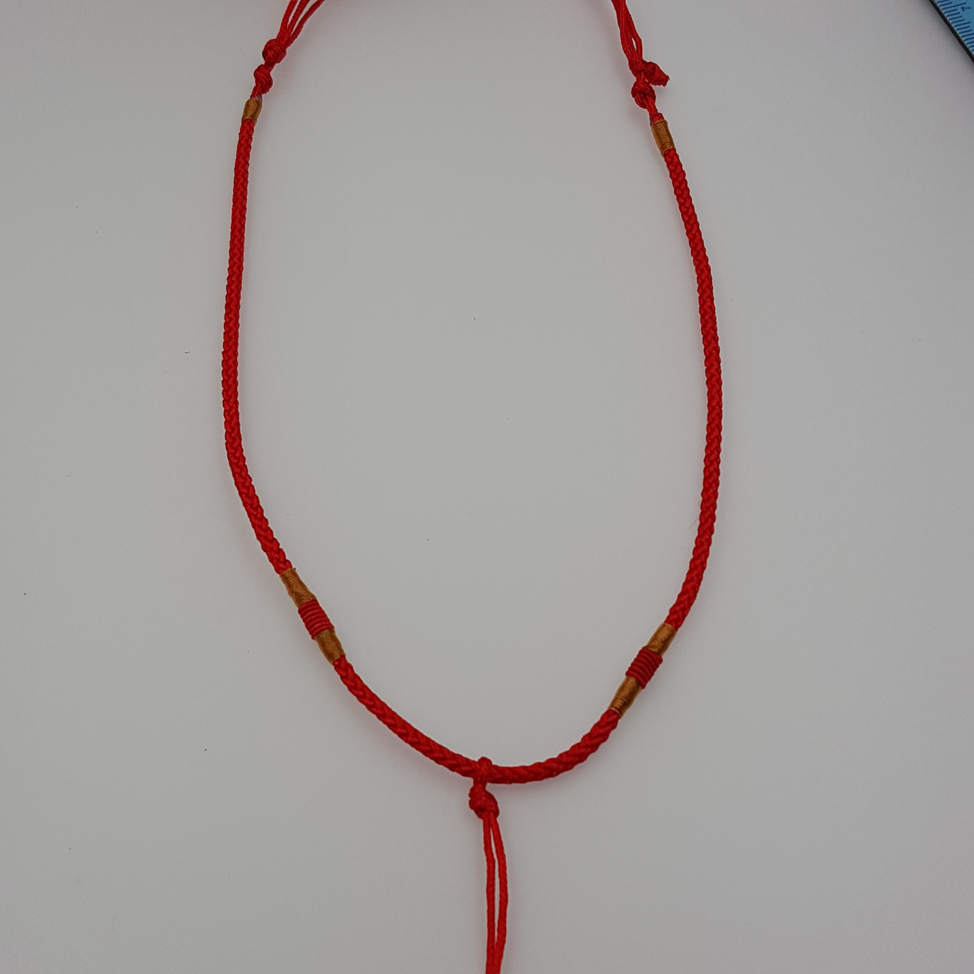 七彩民族风红绳饰品配件本命年两元店项链绳 细红绳 黑绳项链批发