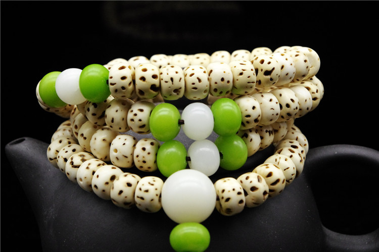 菩提批发 108颗天然千眼菩提佛珠 菩提子 菩提根