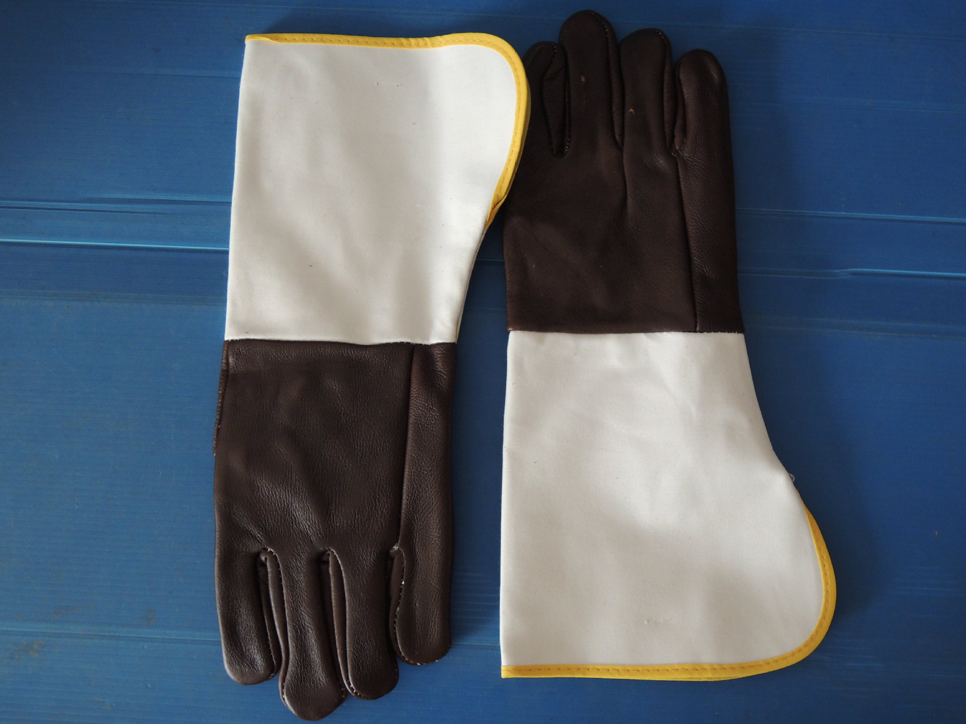 a460长皮电焊手套 氧焊皮手套 亚弧焊皮手套