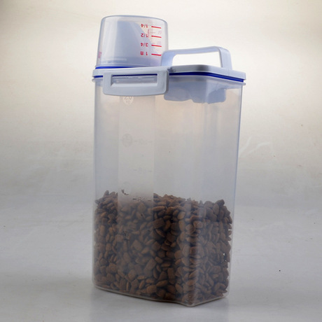 多功能宠物粮食储蓄桶简约时尚方便狗粮密封桶收纳粮食桶批发