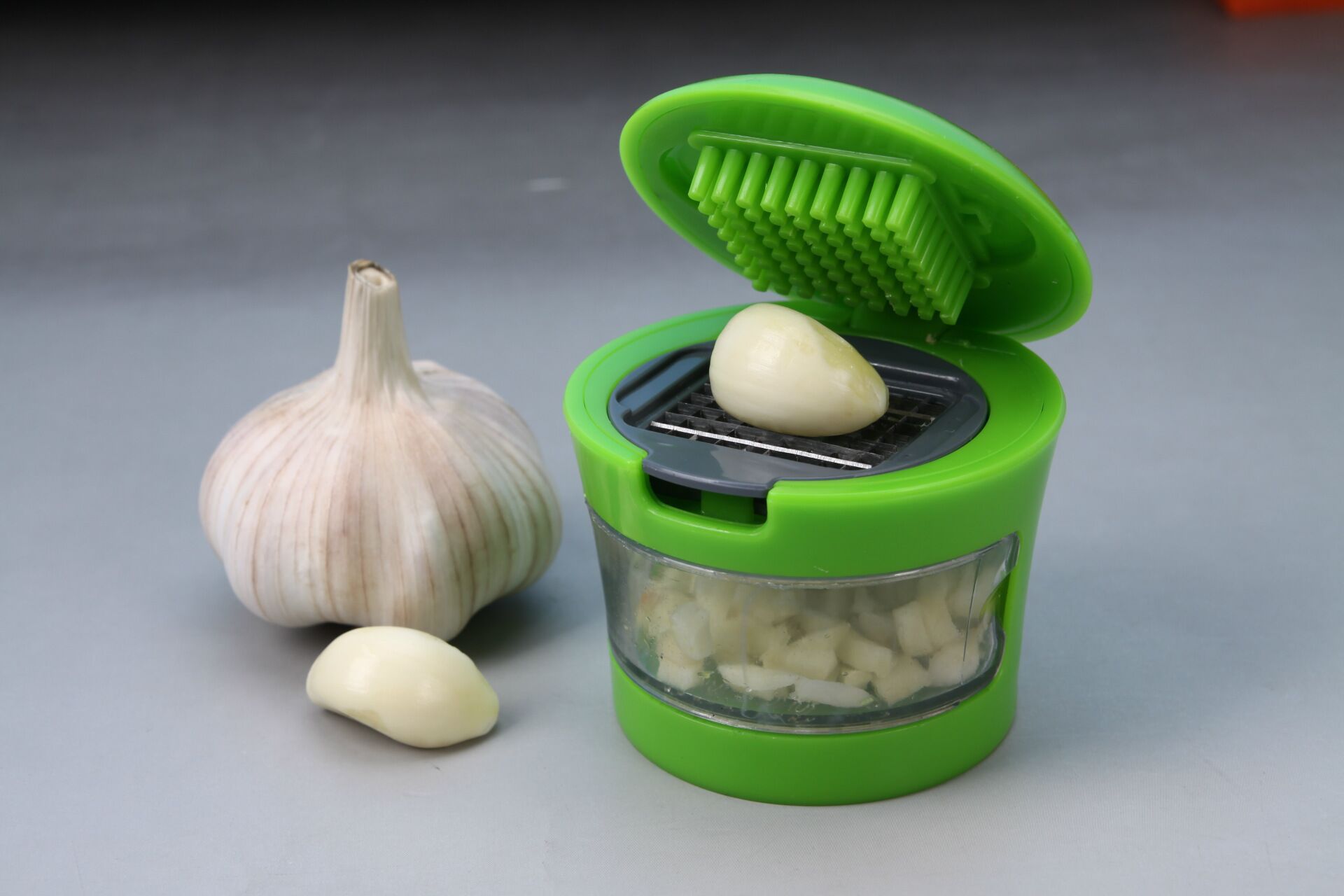 garlic chopper 压蒜器 多功能蒜泥器 切蒜切菜器 厂家直销
