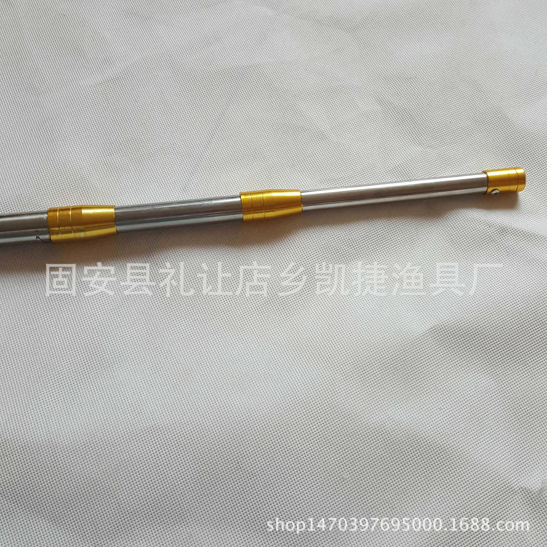 不锈钢抄网杆抄网捞鱼网杆15米6米抄网杆渔具