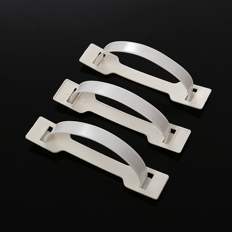 纸箱手提塑料把手 袋子拎手扣塑料袋子拎扣塑料把手