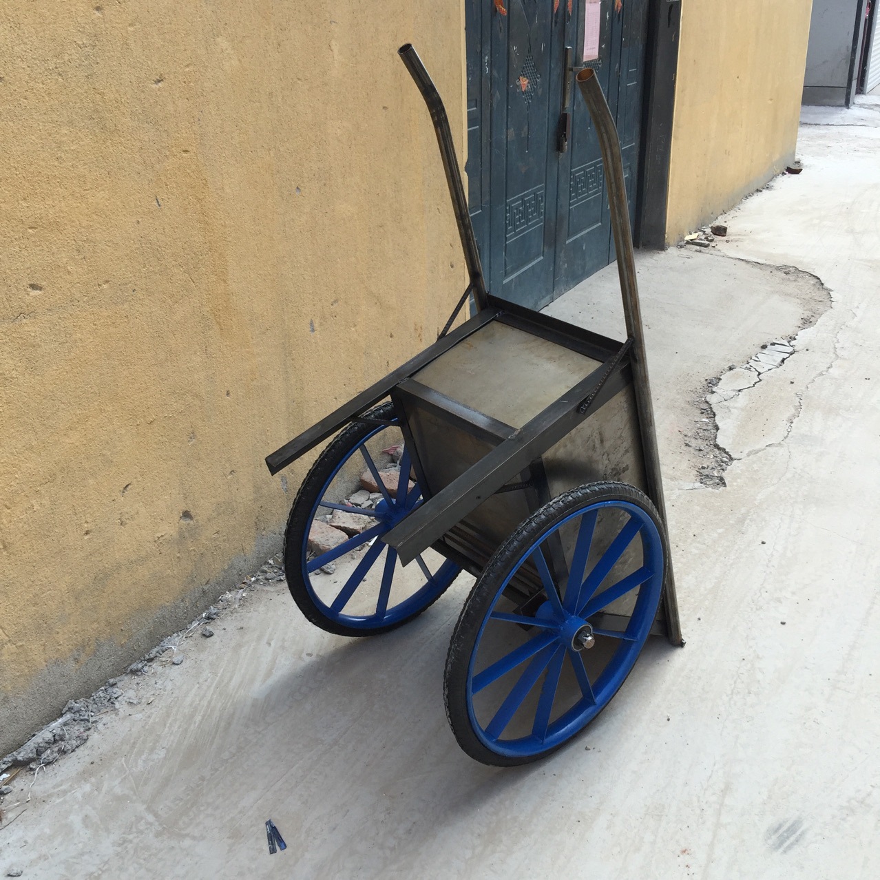 厂家直销建筑工地小车手推车双轮装卸工地用车环卫垃圾车