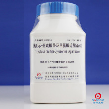 供应胰月示-亚硫酸盐-环丝氨酸琼脂基础（TSC） 	HB0253   250g