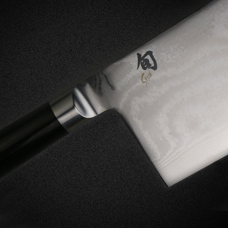 贝印旬刀中华刀 日本进口厨刀旬系列原装进口大马士革钢shun菜刀