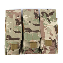战术背心MOLLE附件包 三联工具包 多功能杂物袋 军迷小包