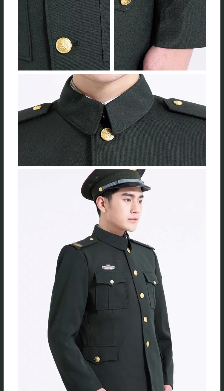正品陆地新款冬常服 军官春秋常服 军迷