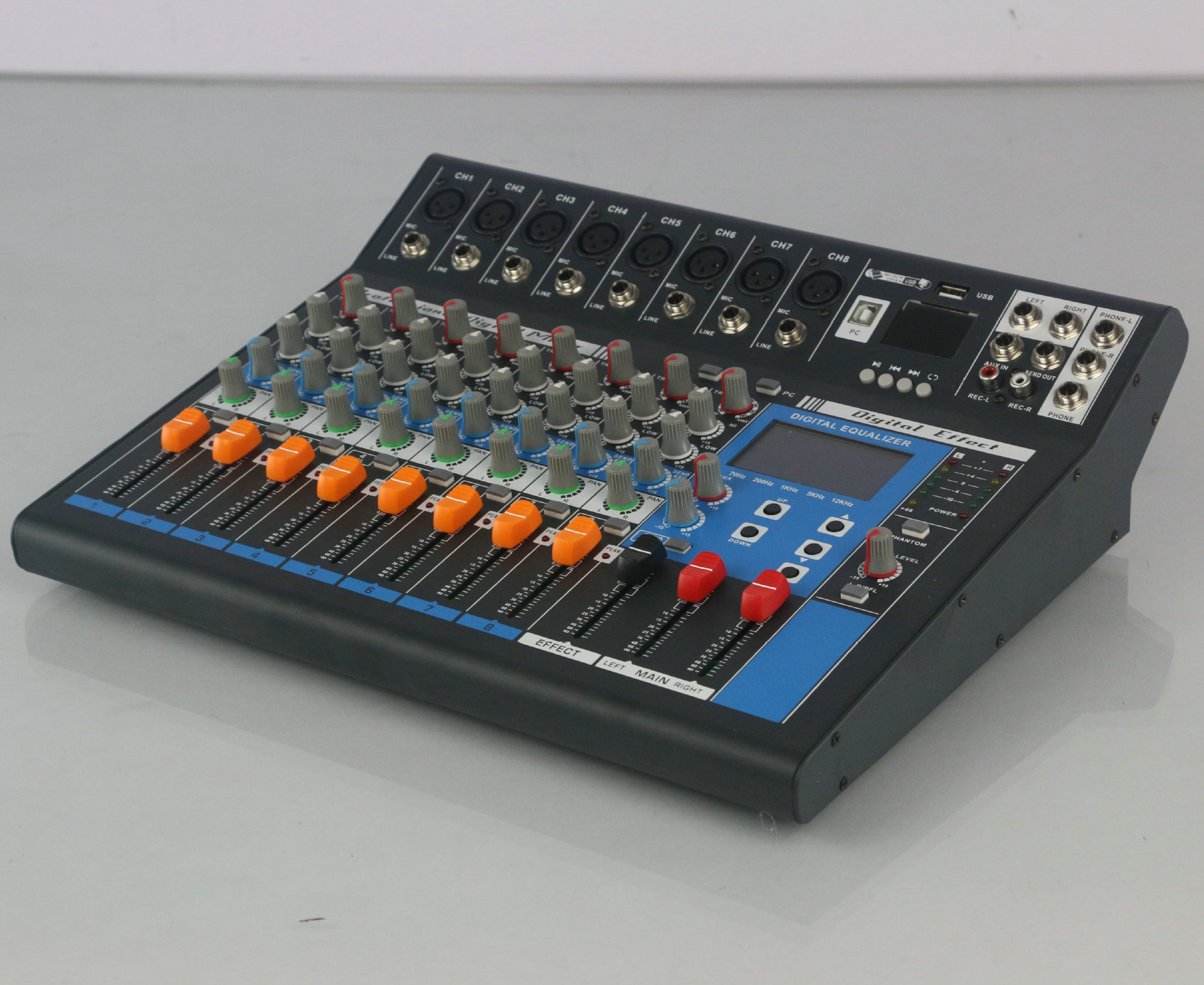 dr-3508u调音台 8路调音台 声艺调音台 音响小型数.