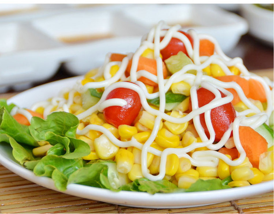 批发寿司紫菜包饭 丘比香甜沙拉酱 水果蔬菜沙拉酱1000g.