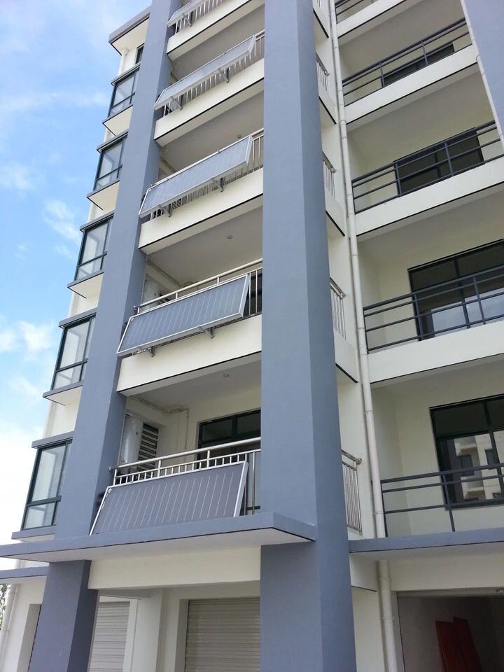 平板太阳能热水器集热板 平斜屋顶阳台壁挂集热器 集热平板