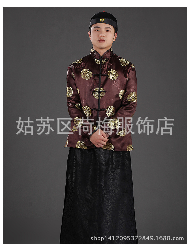 特价批发财主服老爷地主服掌柜大宅门红高粱影视服装舞台演出服装