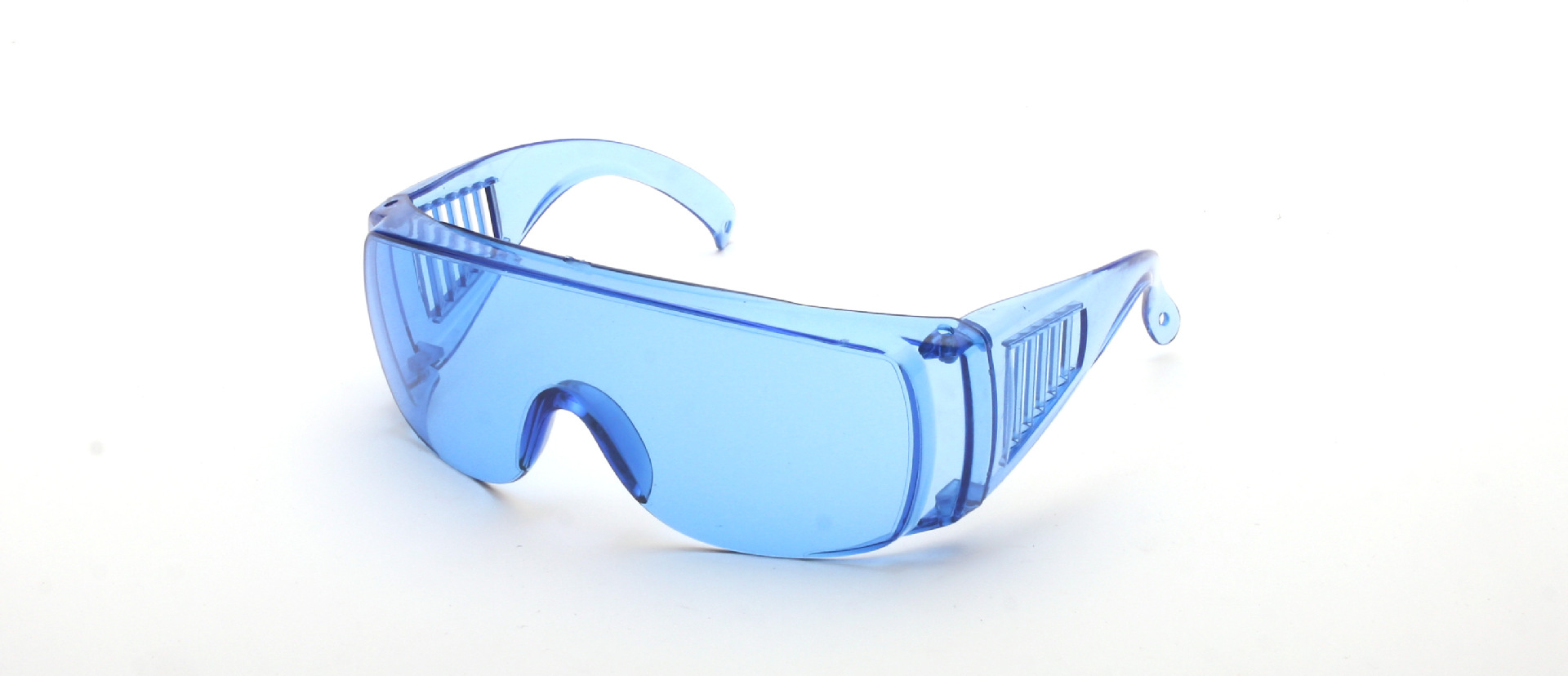 电焊激光护目镜防红线眼镜百叶窗劳保防飞溅手术防辐射防护眼镜