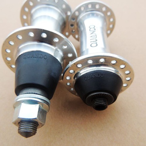 铝合金花鼓 昆腾 36孔银色 v刹山地自行车折叠车前后花鼓带防尘套