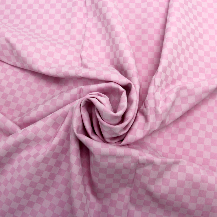 细斜纹提花布 涤棉交织布 梭织布 工装面料 衬衫布厂家直销