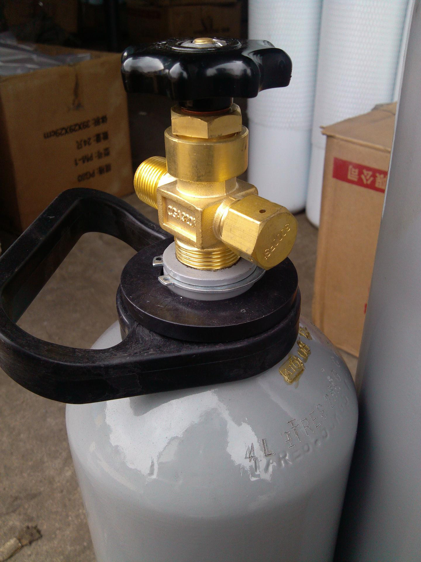 荐 工程机械 氮气瓶 4l 8l 37mn 钢制 炮锤用 氮气钢瓶