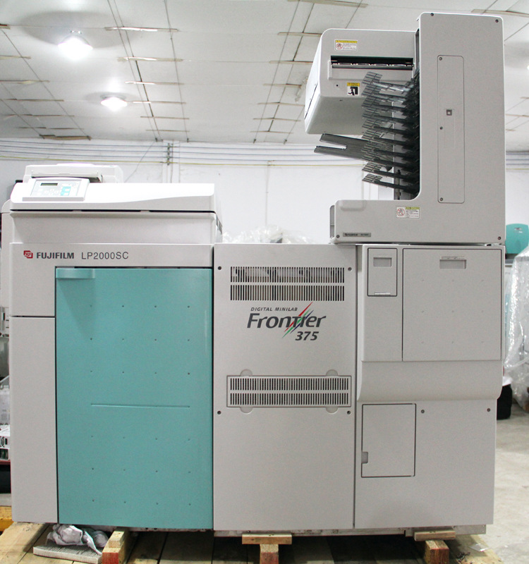 原装二手富士fuji375激光冲印机彩扩机fuji frontier 375彩扩机