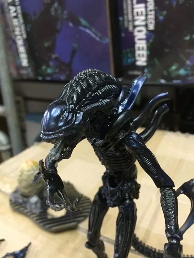山口式 特撮 异形母后 018 alien rcj异形女王 王后手办模型摆件