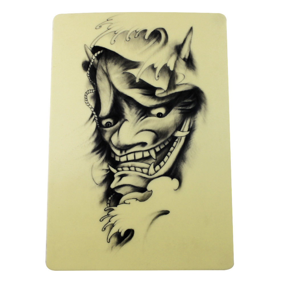 新款硅胶纹身练习皮15*20cm小号空白纹身假皮 人造软硅胶练习皮