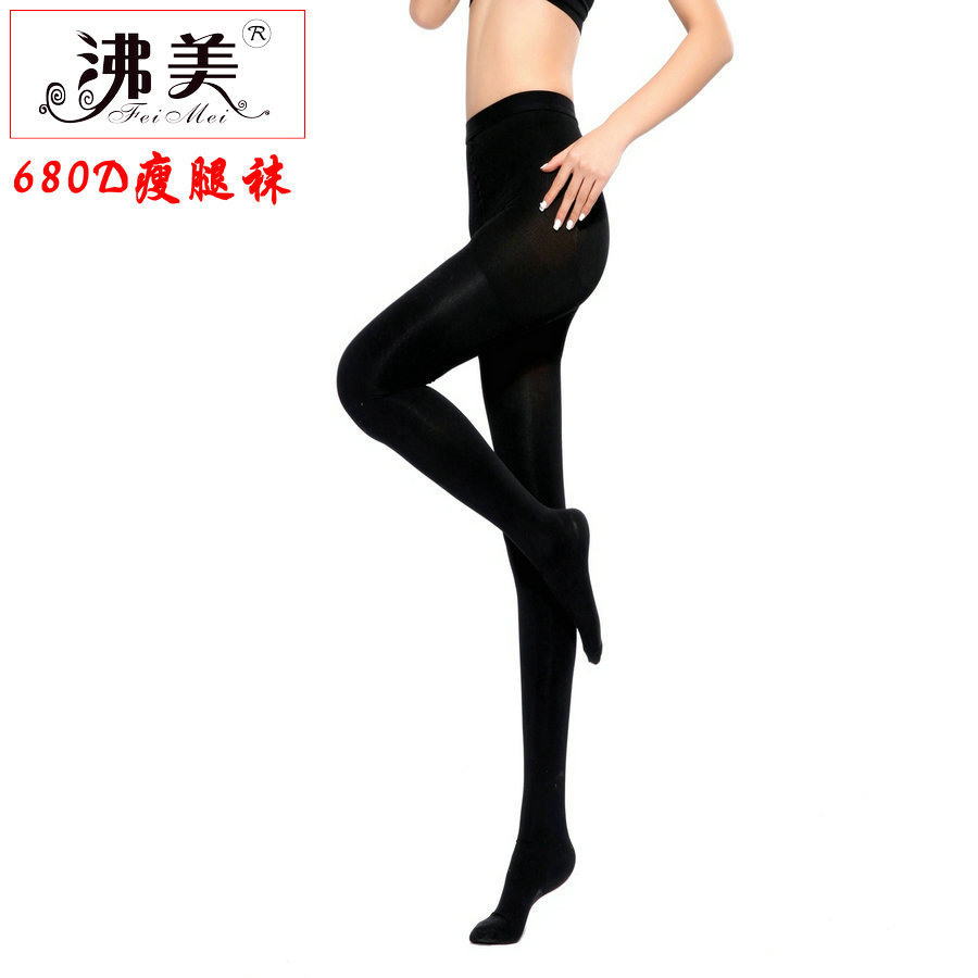 Factory Direct Sales 680d Leg Skinny Socks Spring and Autumn Medium Thick Section Wholesale Elastic Panty-Hose Stockings plus Tights Panty-Hose Japan