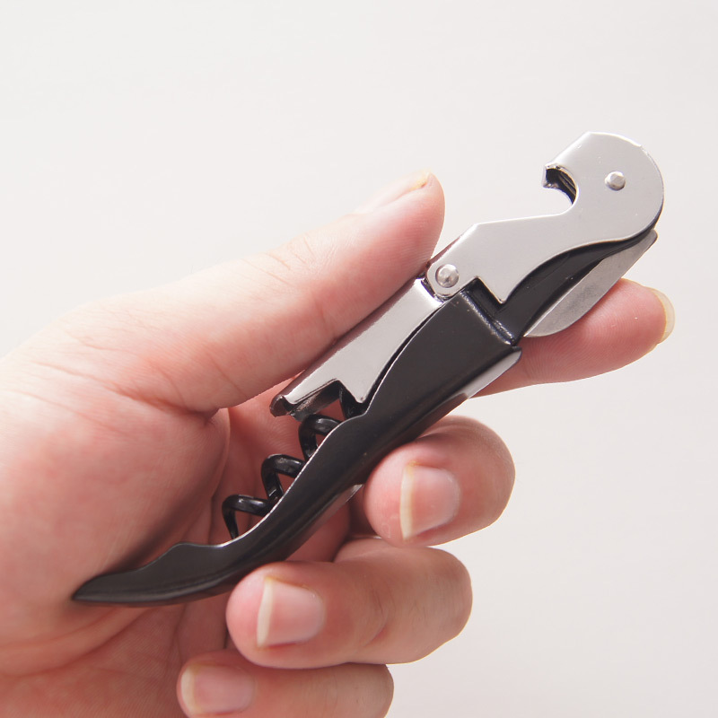 海马刀红酒开瓶器logo批发啤酒开酒器不锈钢多功能厨房工具起子