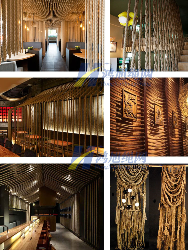 厂家批发天然麻绳吊顶装饰粗麻绳灯饰麻绳拔河绳子现