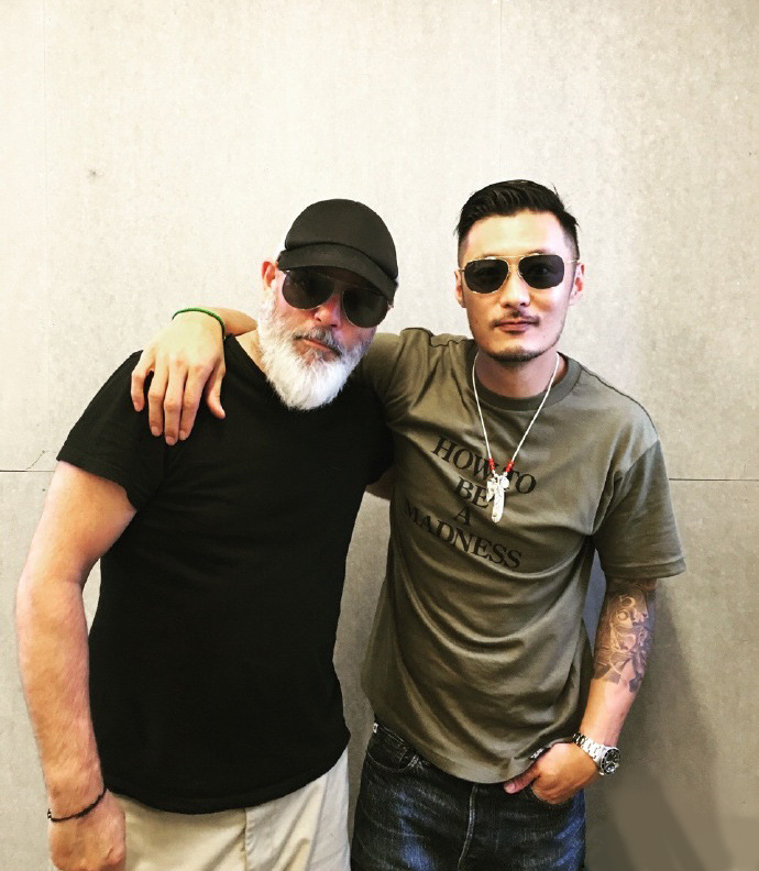 余文乐同款goros潮牌复古羽毛项链短款