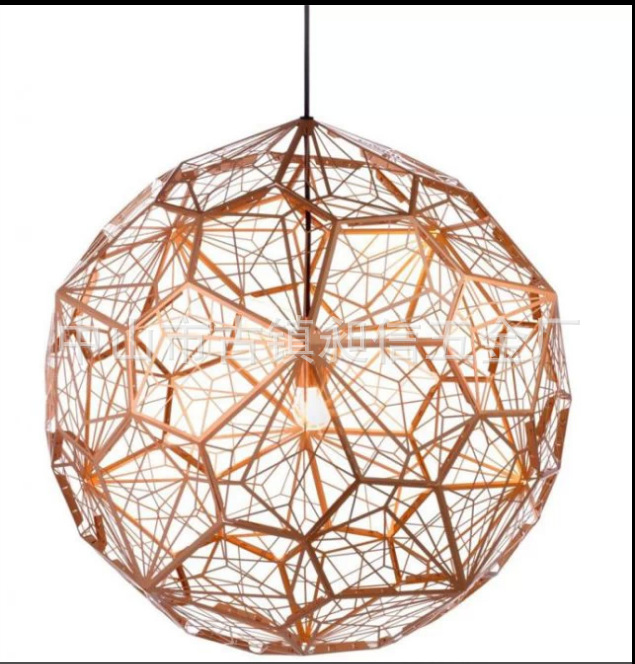 多面球厂家批发 球形灯罩 蚀刻加工 le