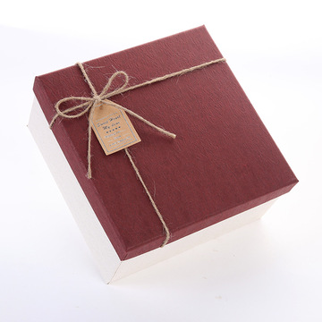 定制礼品包装盒纯色高档惊喜大号小号仪式感精致礼盒服饰礼物盒