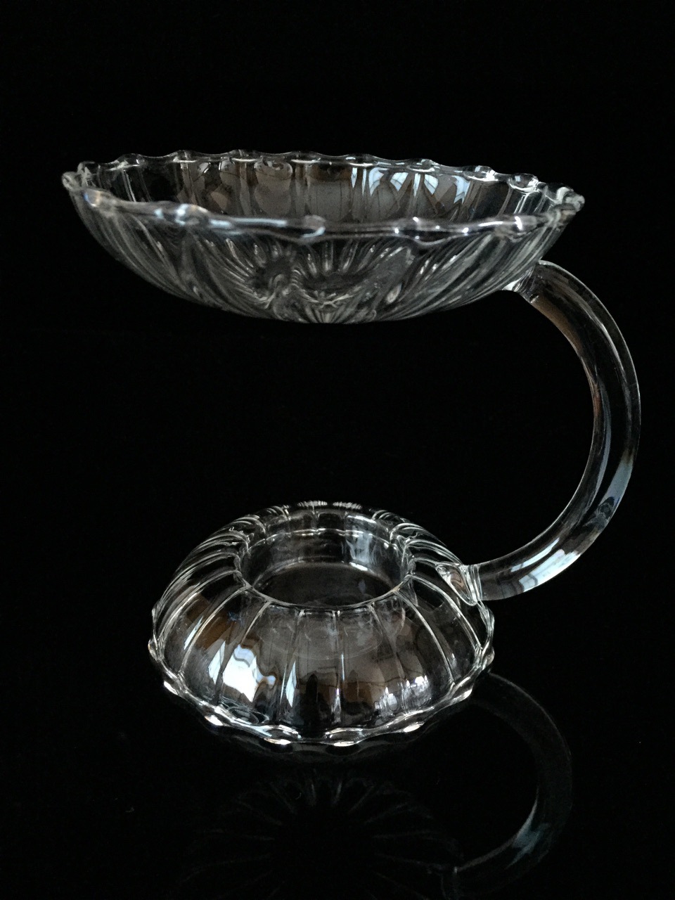 香熏烛台香熏灯条纹玻璃烛台玻璃工艺品生日礼物家居用品厂价直xi