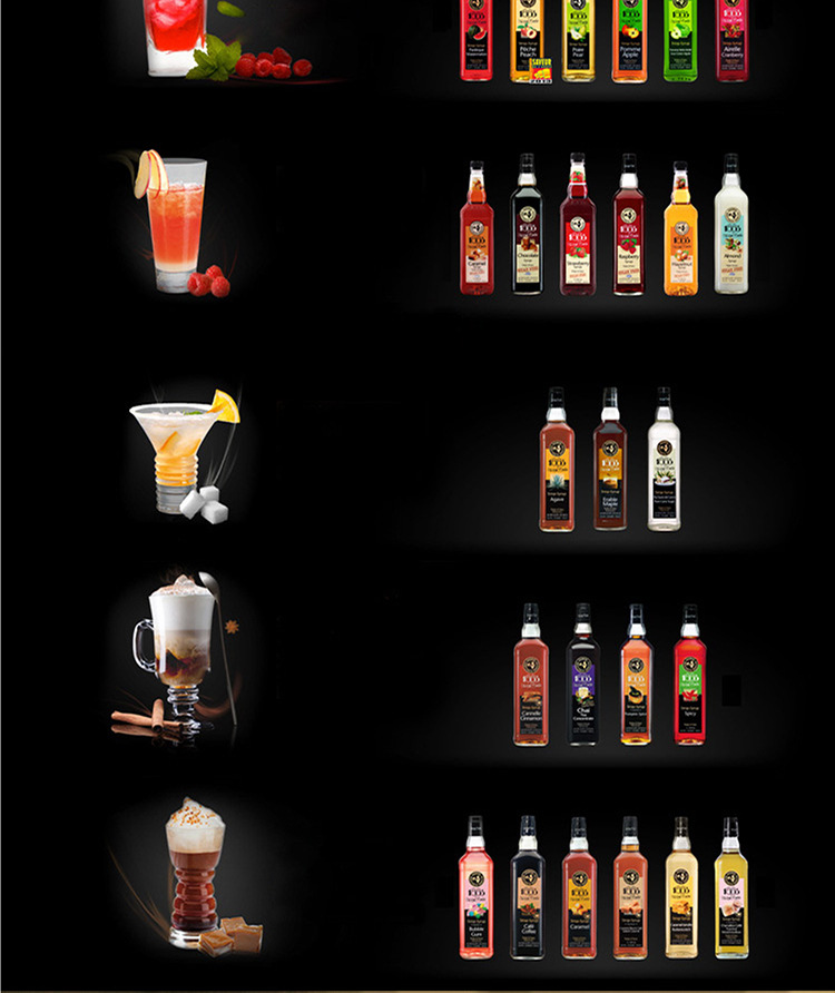 【法国进口露田1883糖浆果露榛果焦糖香草蓝柑玫瑰草