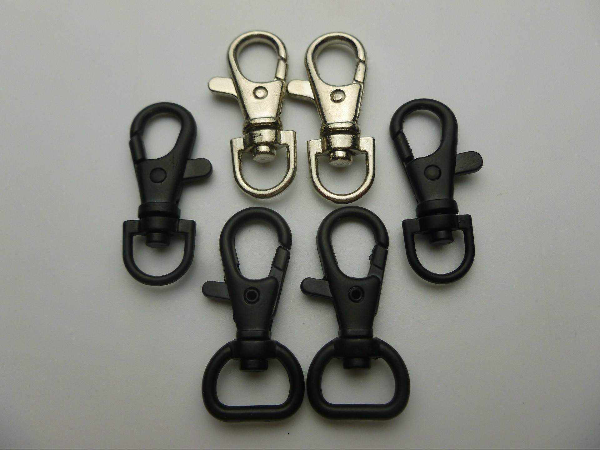 厂家直销箱包哑金金属勾扣五金珍珠金钩扣女包枪色挂扣五金配件