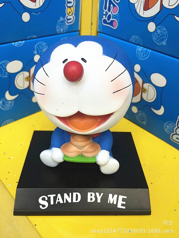 恶搞 机器蓝猫抽烟 摇头 汽车摆件 小叮当摇头公仔 4款