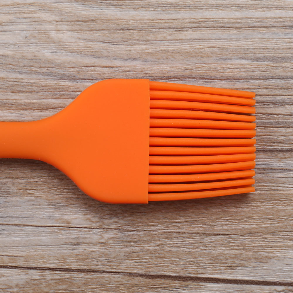 小号一体烧烤刷必备 安全硅胶刷子 硅胶刷烘焙扫牛油扫 面包刷