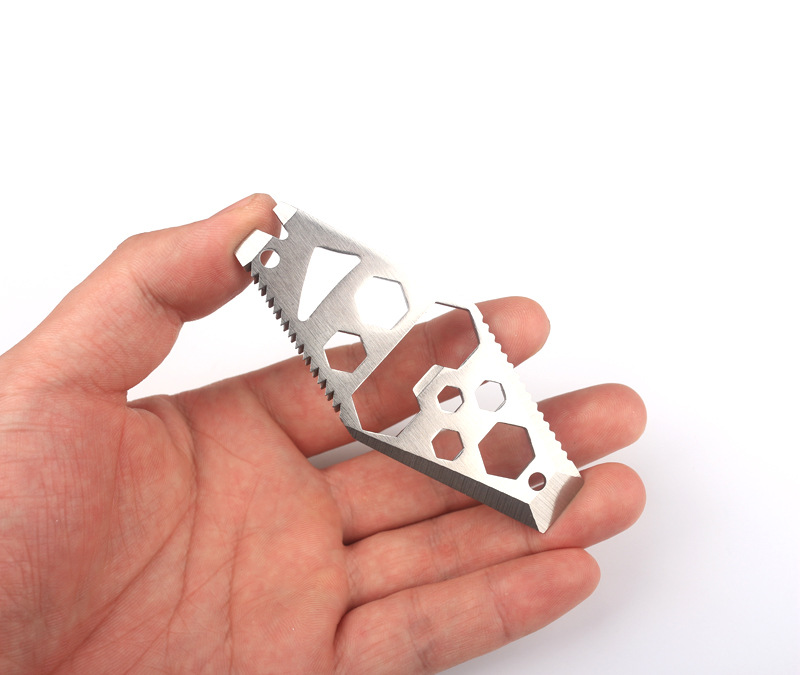 菱形内六角扳手 户外不锈钢开瓶器 螺丝刀便携式组合edc小工具