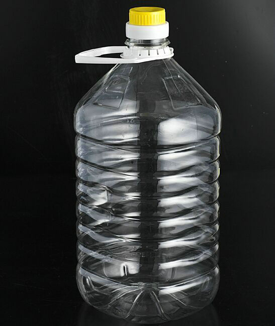 厂家批发 5升食用油桶 透明塑料 10斤色拉油桶 食用油壶油桶