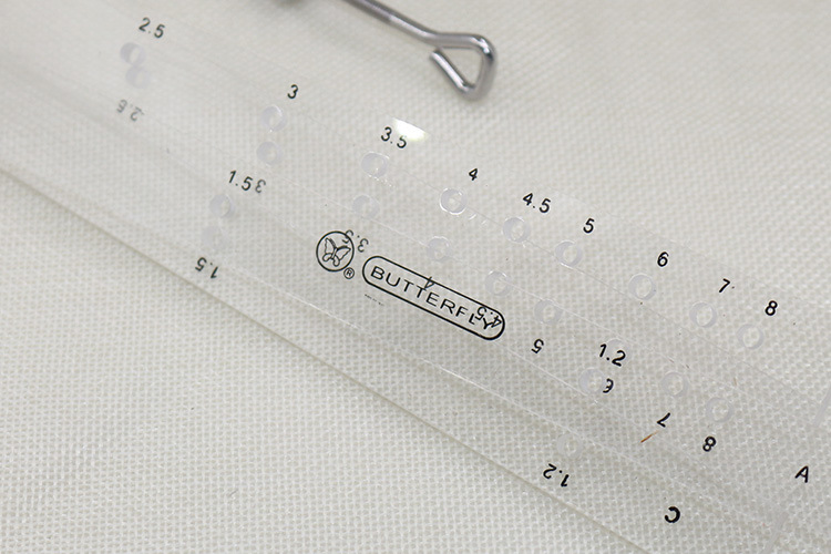 蝴蝶牌缩放制图尺500mm*8倍有机玻璃 蝴蝶缩放尺sf8绘图放大尺